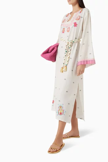 فستان انشاتمنت طويل قطن