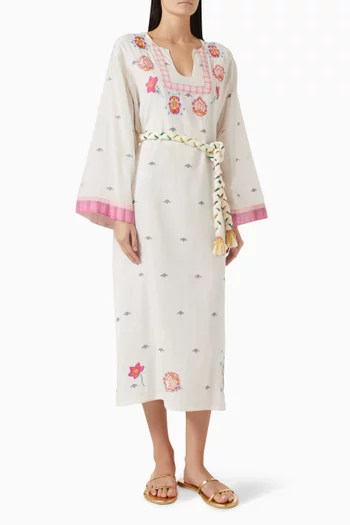 فستان انشاتمنت طويل قطن