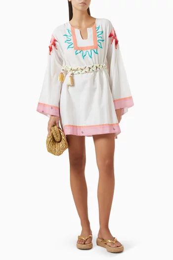 Halo Mini Dress in Cotton