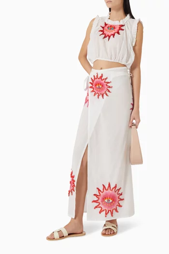 باريو سولاريس بنمط تنورة قطن