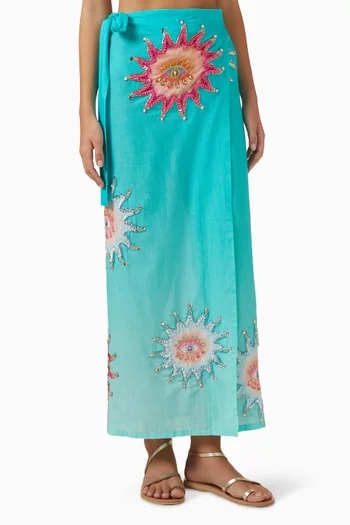 باريو اوشن ميراج بنمط تنورة قطن