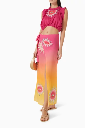 باريو صن فاير بنمط تنورة قطن