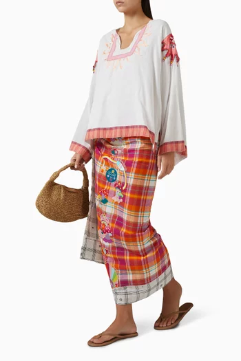 بلوزة سن لايت قطن