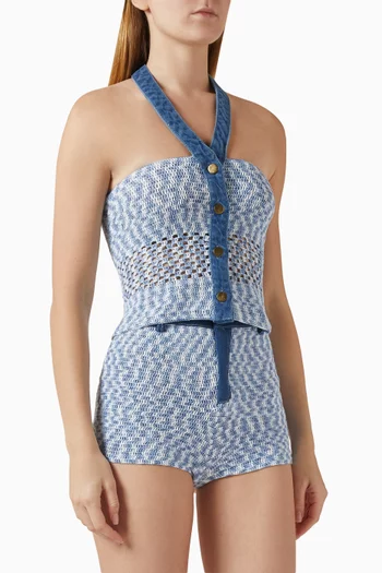 Muse Hand-crochet Crop Top