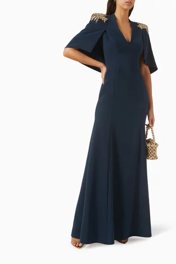 Star Shower Embellished Gown