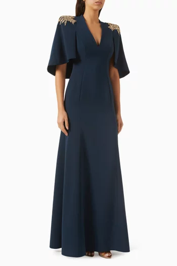 Star Shower Embellished Gown