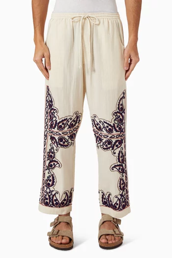 Memento Pant in Silk Noil