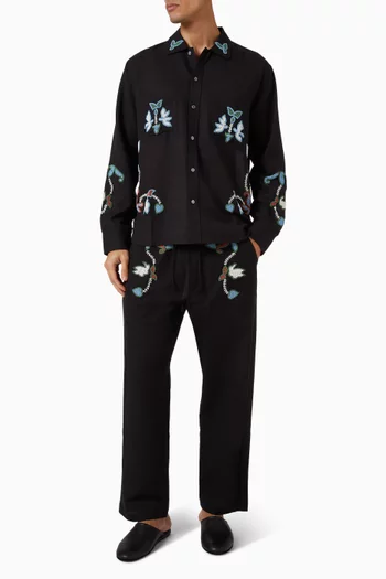 Rouat Pants in Cotton & Hemp