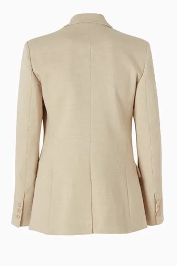 جاكيت فيبيج ببروش مزيج فيسكوز