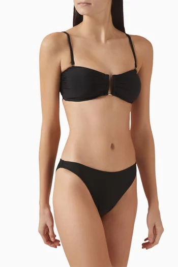 Jean Scoop Bikini Top