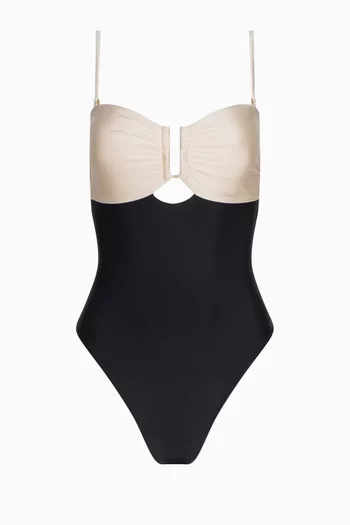 Emilia Bandeau One-Piece Swimsuit
