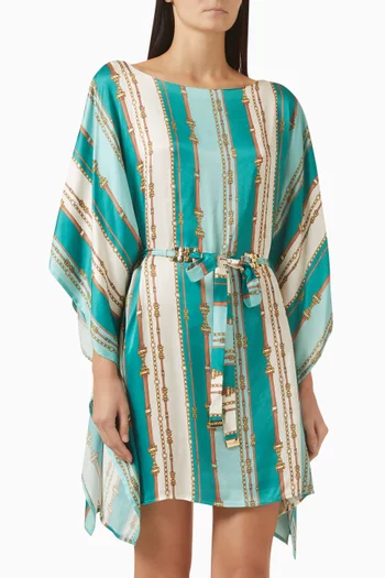 Alia Belted Cover-up Mini Dress