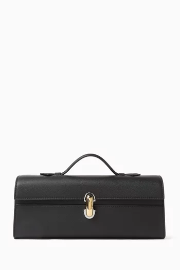 حقيبة بوشيت سيميتري رفيعة جلد عجل