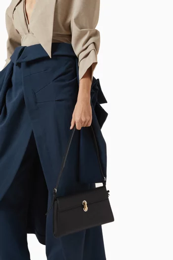 Symmetry Shoulder Bag in Calf Leather