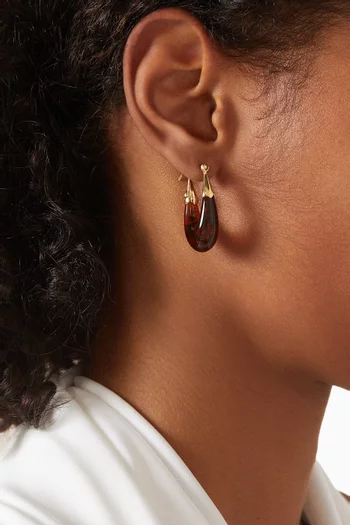 Ecume Earrings in Acetate