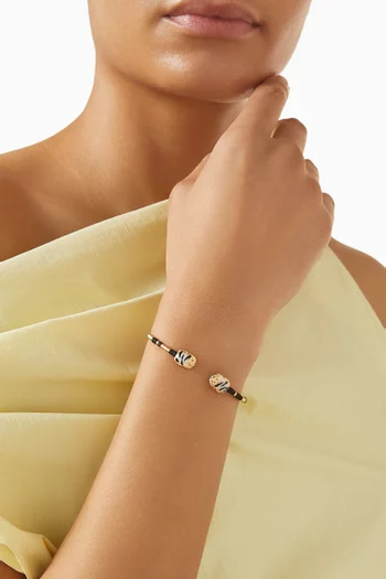 سوار ديوالتي سكاراموش معدن مطلي بالذهب