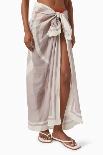 باريو لوتس بتصميم مربع قطن عضوي