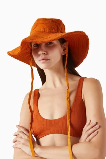 قبعة شمسية قطن تيري فائق الامتصاص