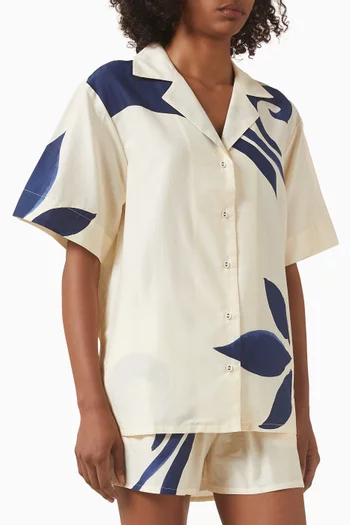 Margot Shirt in Cotton-silk