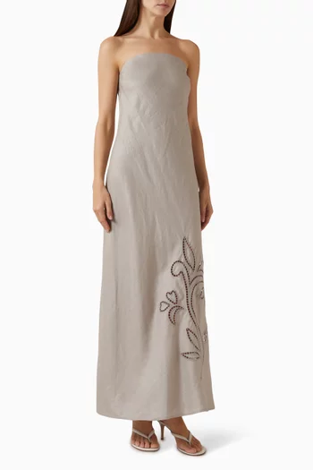 Maeve Maxi Dress in Linen
