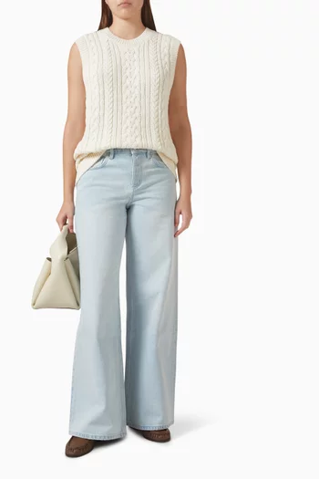 فيست منسوج بغرزة الضفيرة