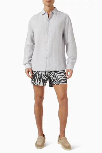 Long-sleeve Shirt in Linen