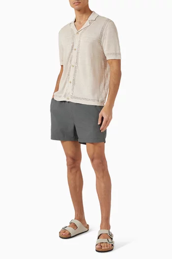 Camp Shirt in Linen-knit