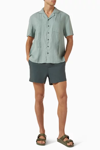 Calder Side Elastic 4" Swim Shorts