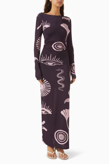 Malaga Open-back Dress