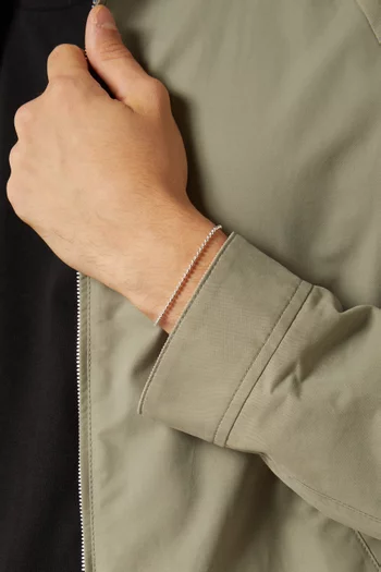 Ball Chain Bracelet in Sterling Silver