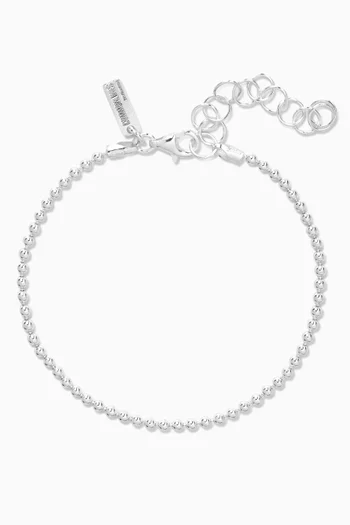 Ball Chain Bracelet in Sterling Silver