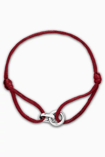 Element Cord Bracelet in Sterling Silver