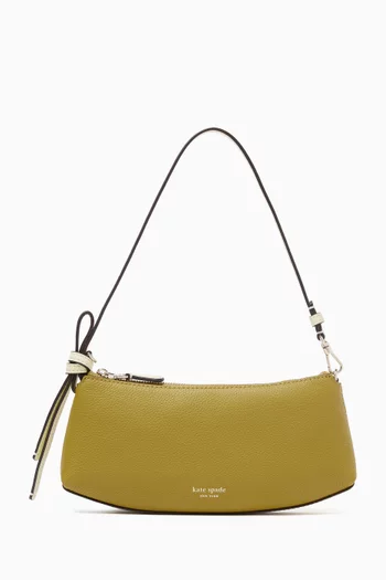 Loop Pochette Bag in Pebbled Leather