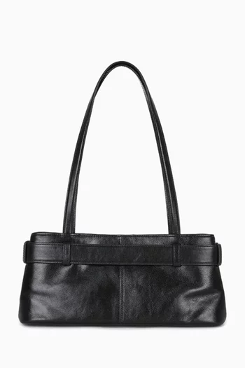 Mini Brocle Shoulder Bag in Leather