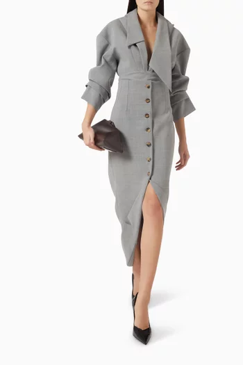 بودي سوت بقصة ضيقة مزيج صوف