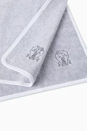 طقم مناشف يد قماش تيري، قطعتان