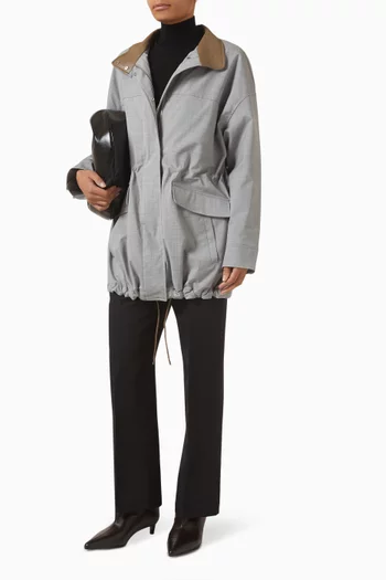 جاكيت بتصميم مبطّن صوف