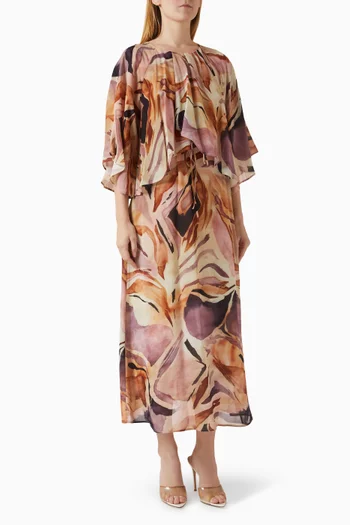 Printed Maxi Dress