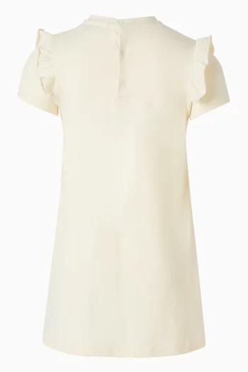 Butterfly Print Dress in Cotton