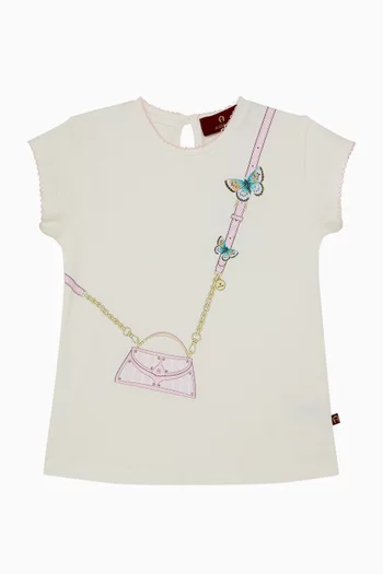 Crossbody Bag T-Shirt in Cotton