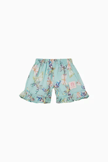 Butterfly Ruffle Shorts