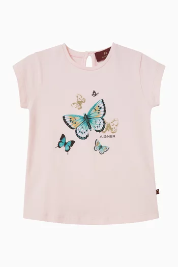 Butterfly T-shirt in Cotton