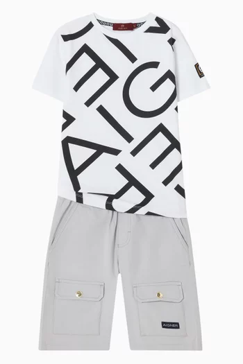 Logo Waist Sweatshorts