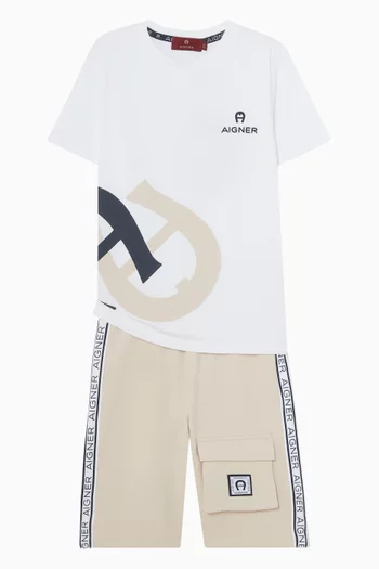 Criss-cross Logo T-shirt
