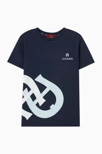 Criss-cross Logo T-shirt