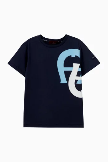 Logo-print T-shirt in Cotton
