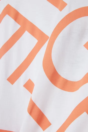 All-over Print Logo T-shirt