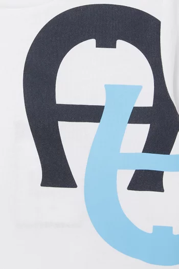 Logo-print T-shirt in Cotton