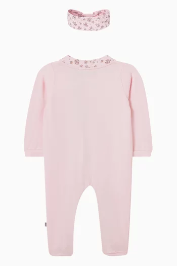 Teddy Pyjama & Hairband Gift Set