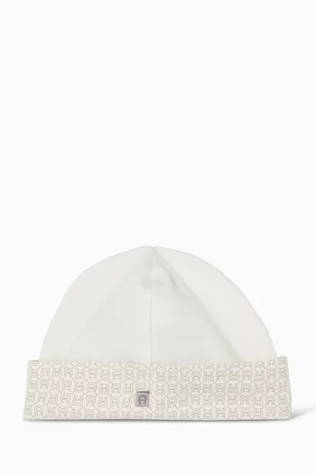 Logo-embroidered Cap in Pima Cotton